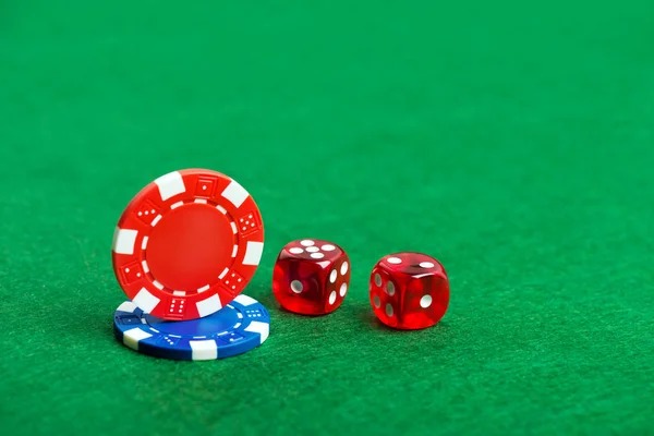 Live dealer table with professional setup